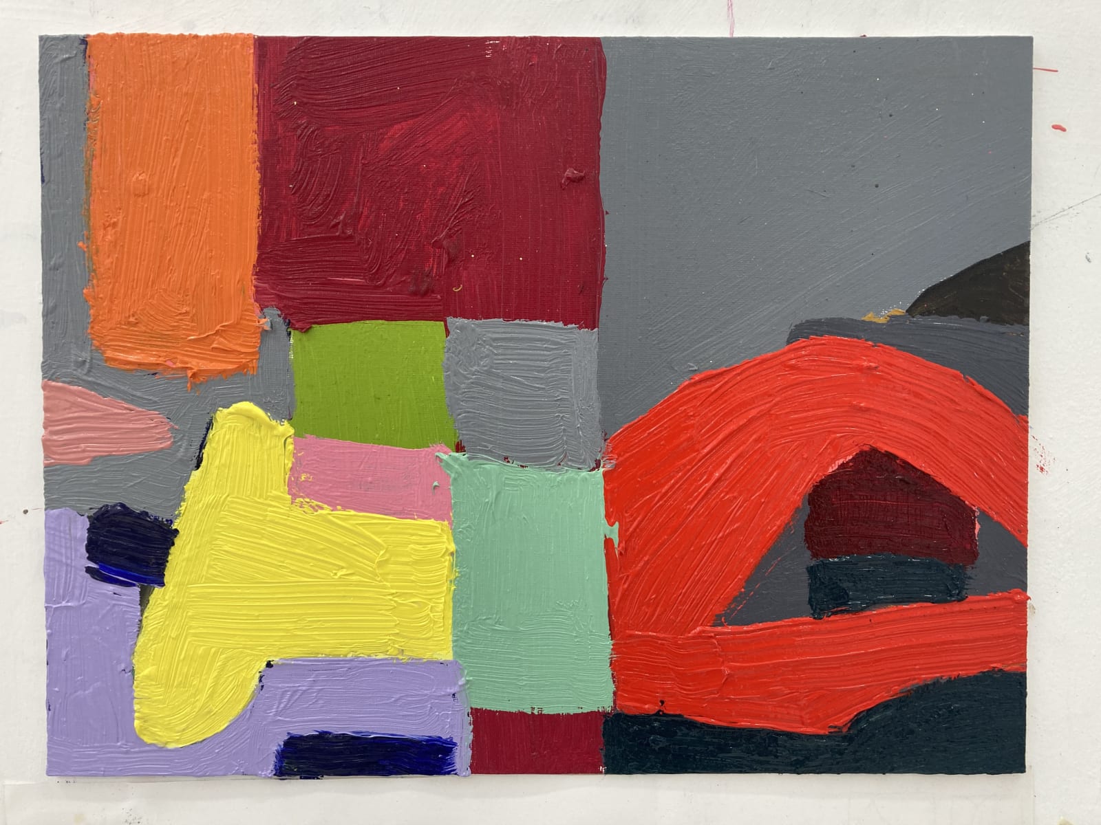 Fraser Taylor, Angles and Curves 3, 2024