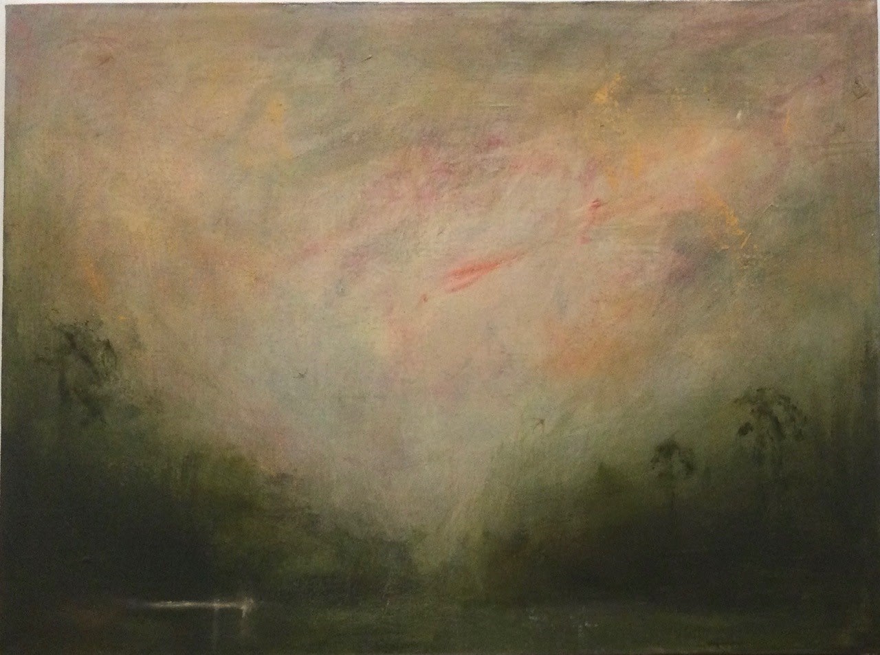 Mary Grant, Swallows at Dusk, 2021