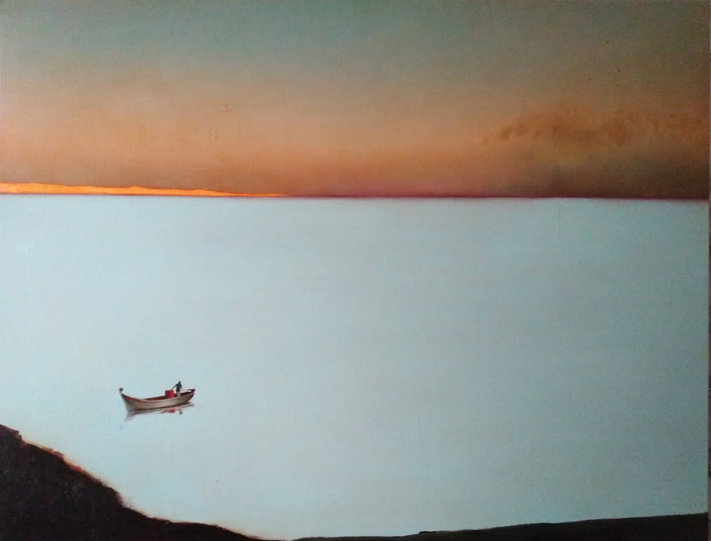 Tomas Watson, Dreamscape II - Boatman, 2018