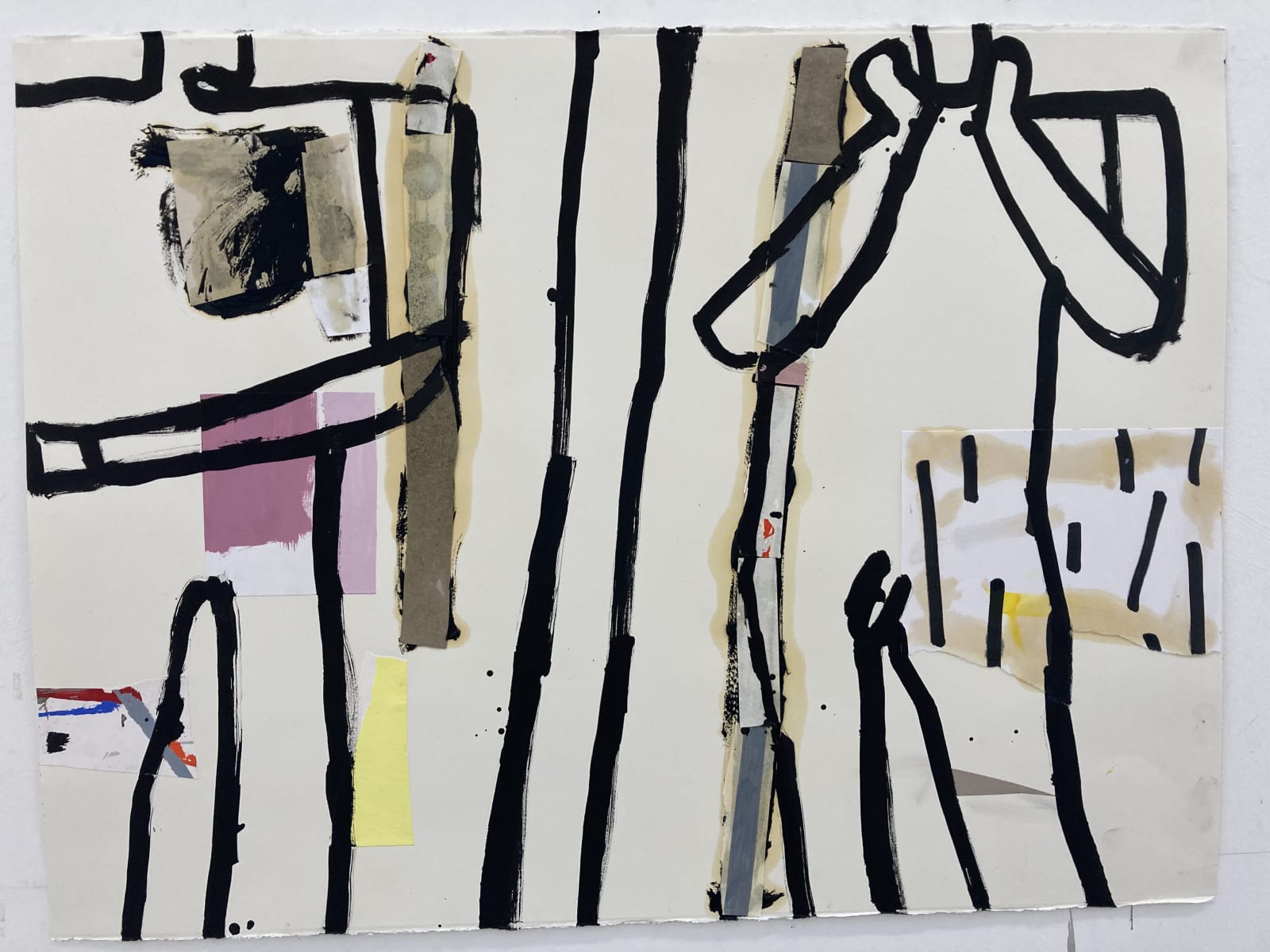 Fraser Taylor, Figure Ground No 13, 2020