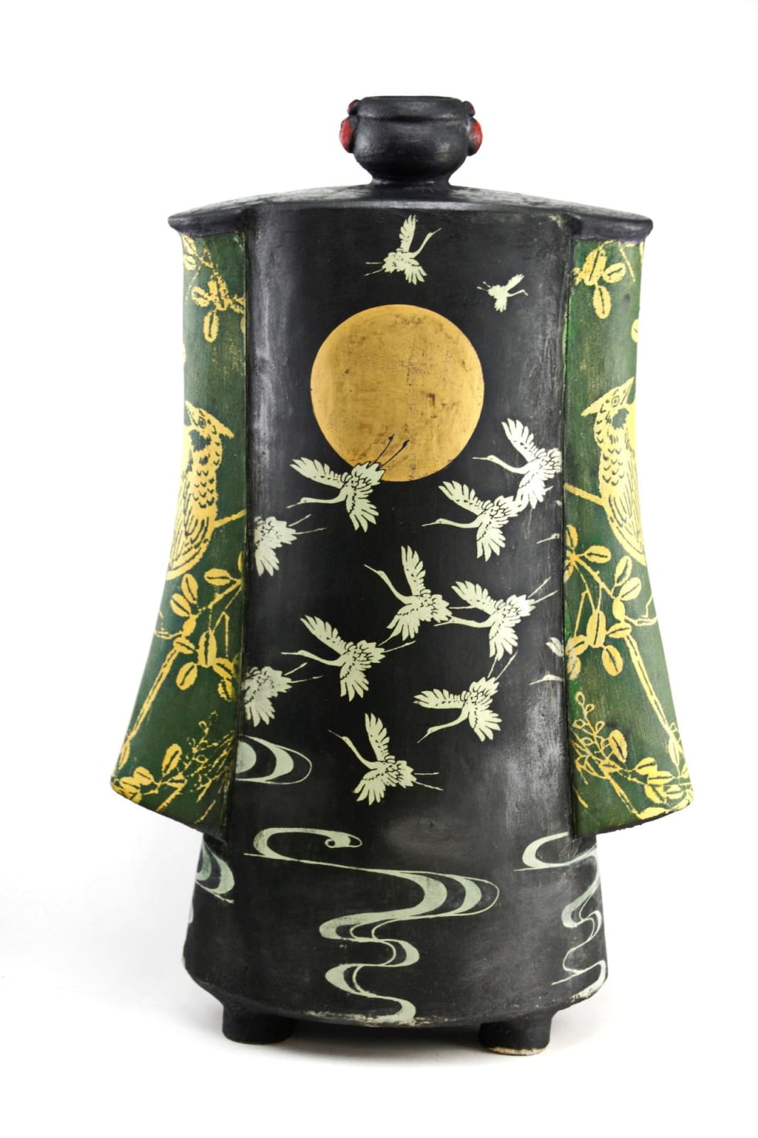 John Bedding, Geisha, Chizu, ceramic, 54 x 38 x 17 cm, 2024