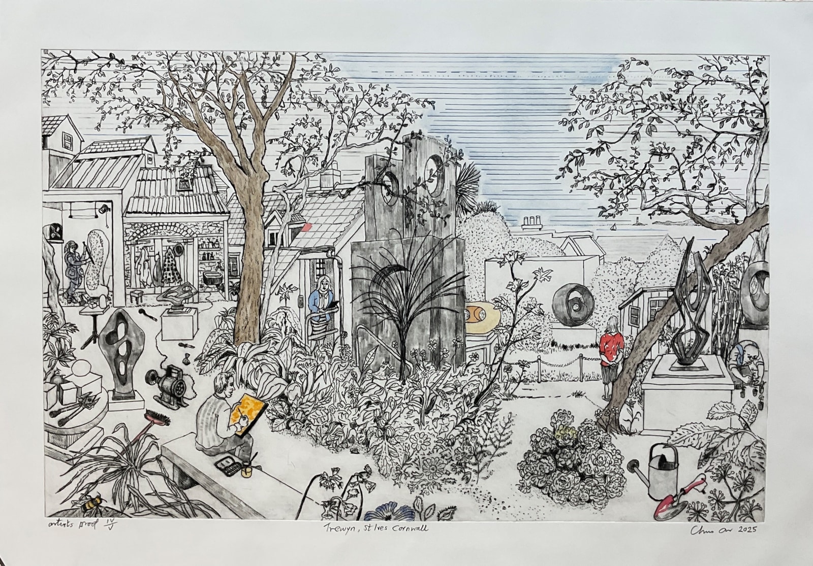 Trewyn, Barbara Hepworth's Garden, St Ives