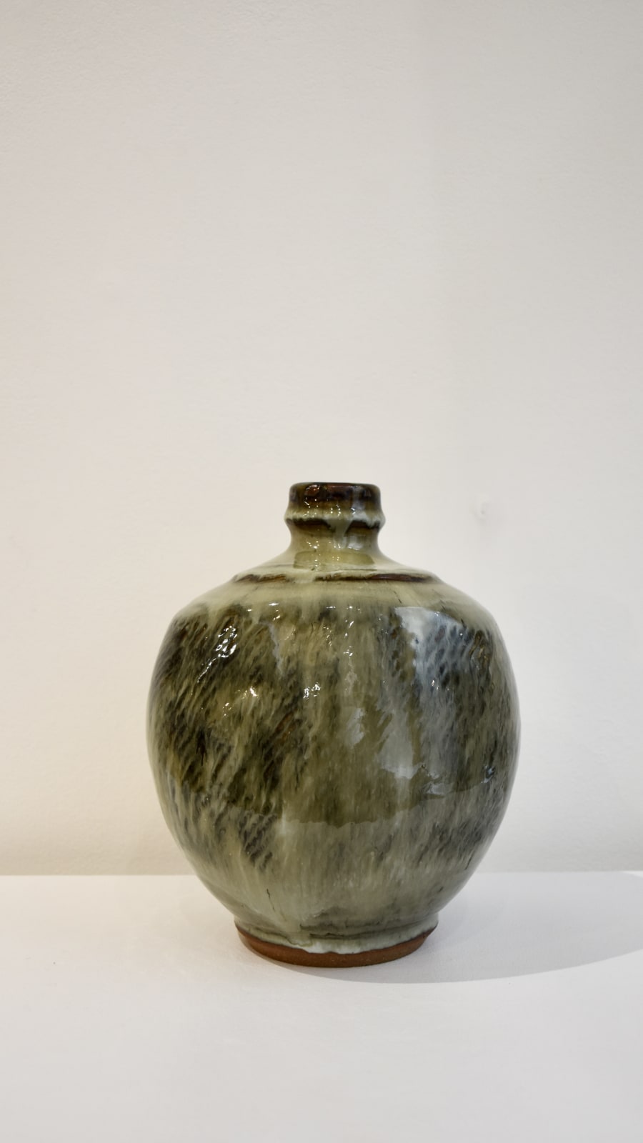 William Plumptre, Paddled Bottle with Inlay, 2025