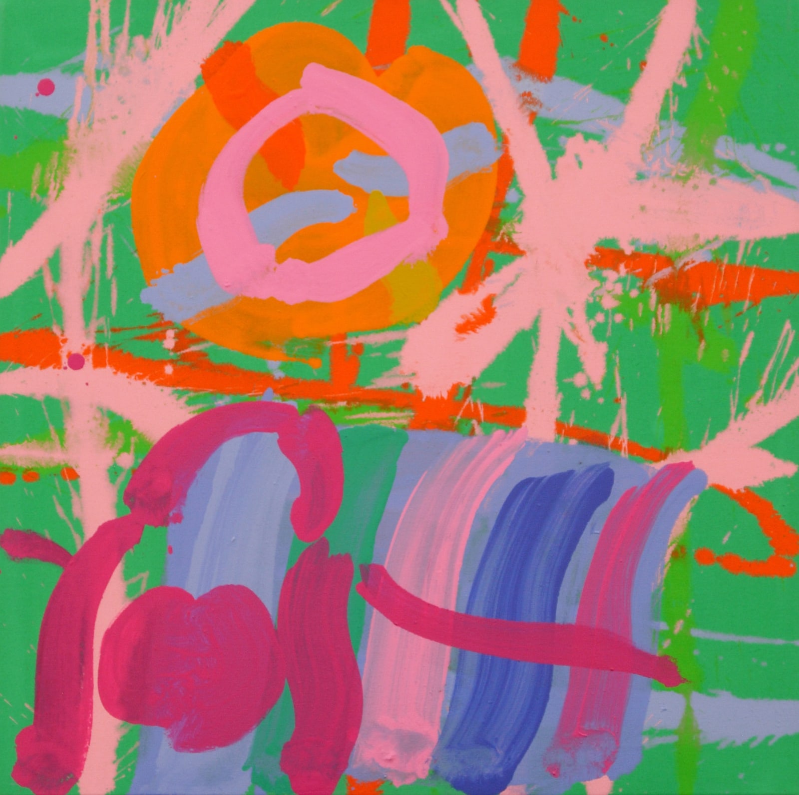 Albert Irvin, THITHER, 2007