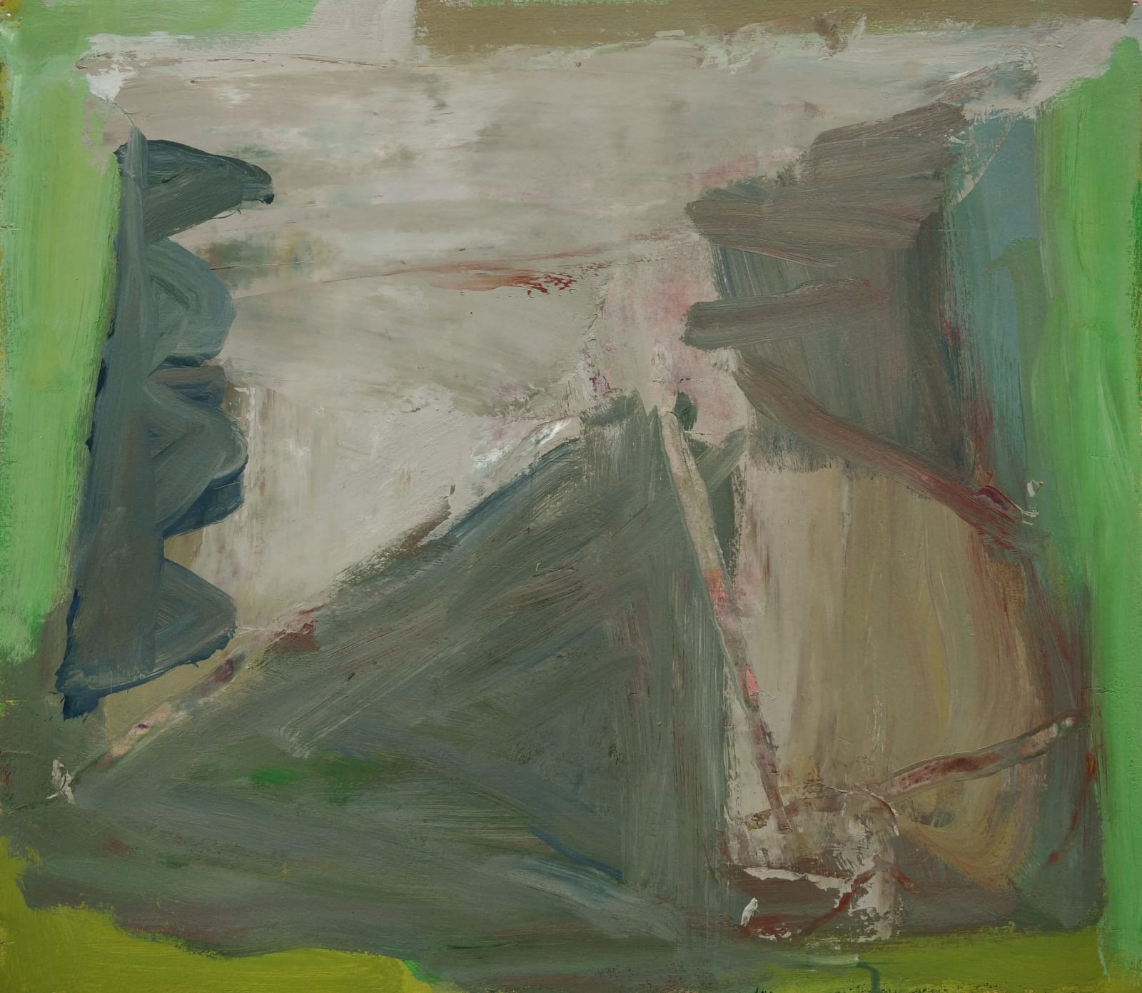 Simon Carter, A Long Walk in the Rain, 2020