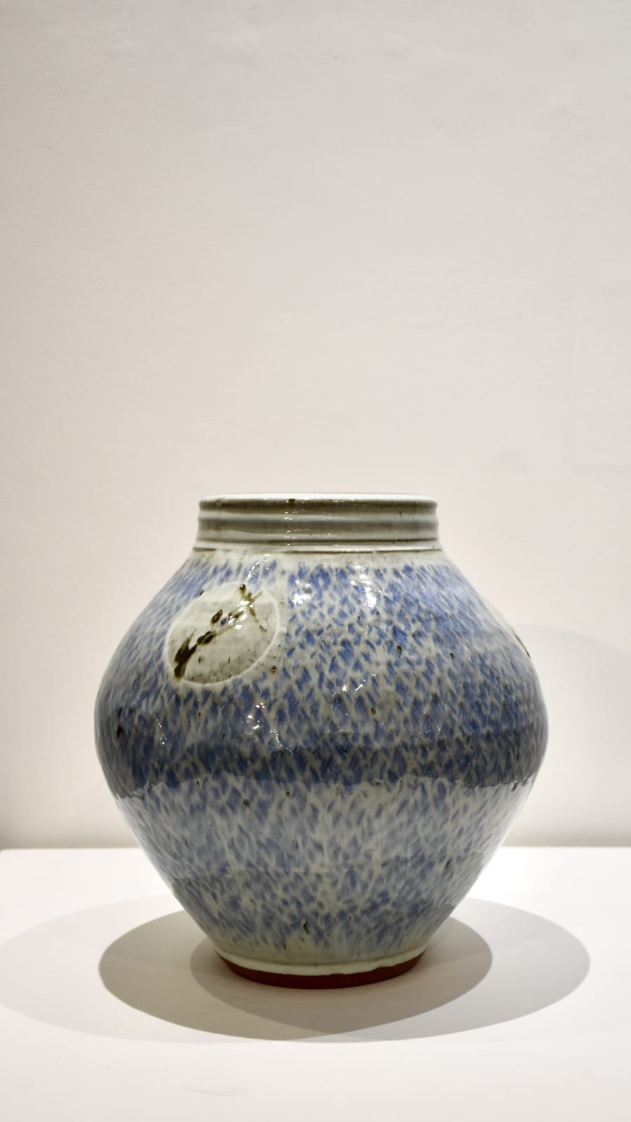 William Plumptre, Thrown Vase Nuke Roundel (23), 2025