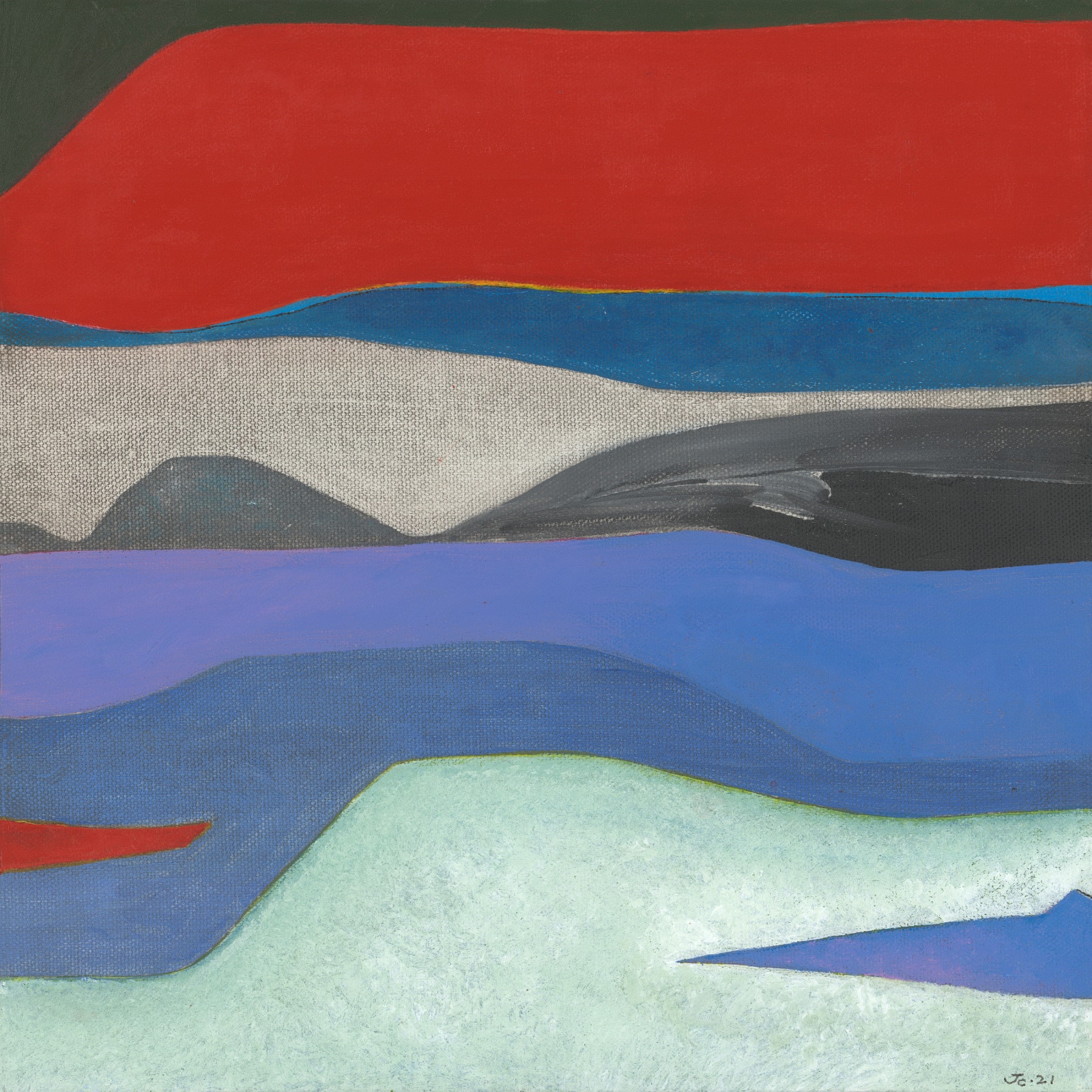 John Corley, Early Over The Sea, 2021