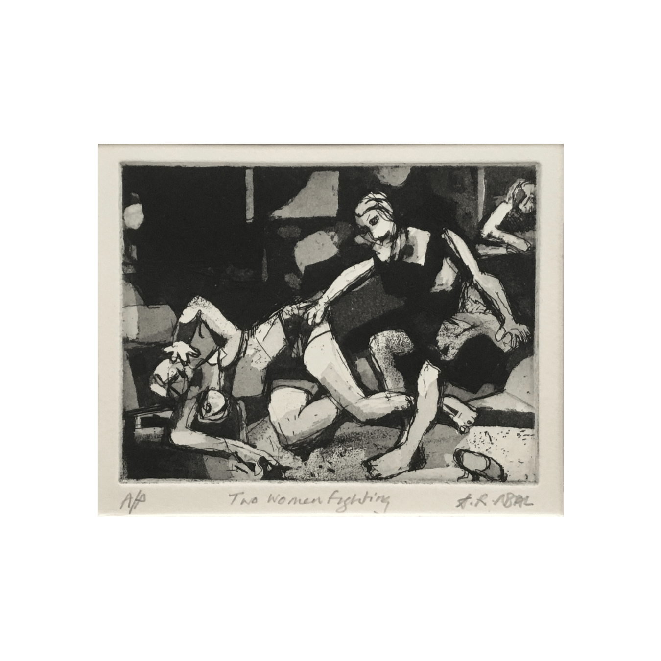 Arthur Neal, Two Women Fighting, 2025