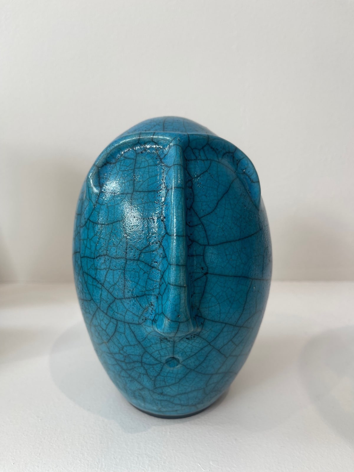 Cherry Tewfik, Turquoise Crackled Philosopher, 2025
