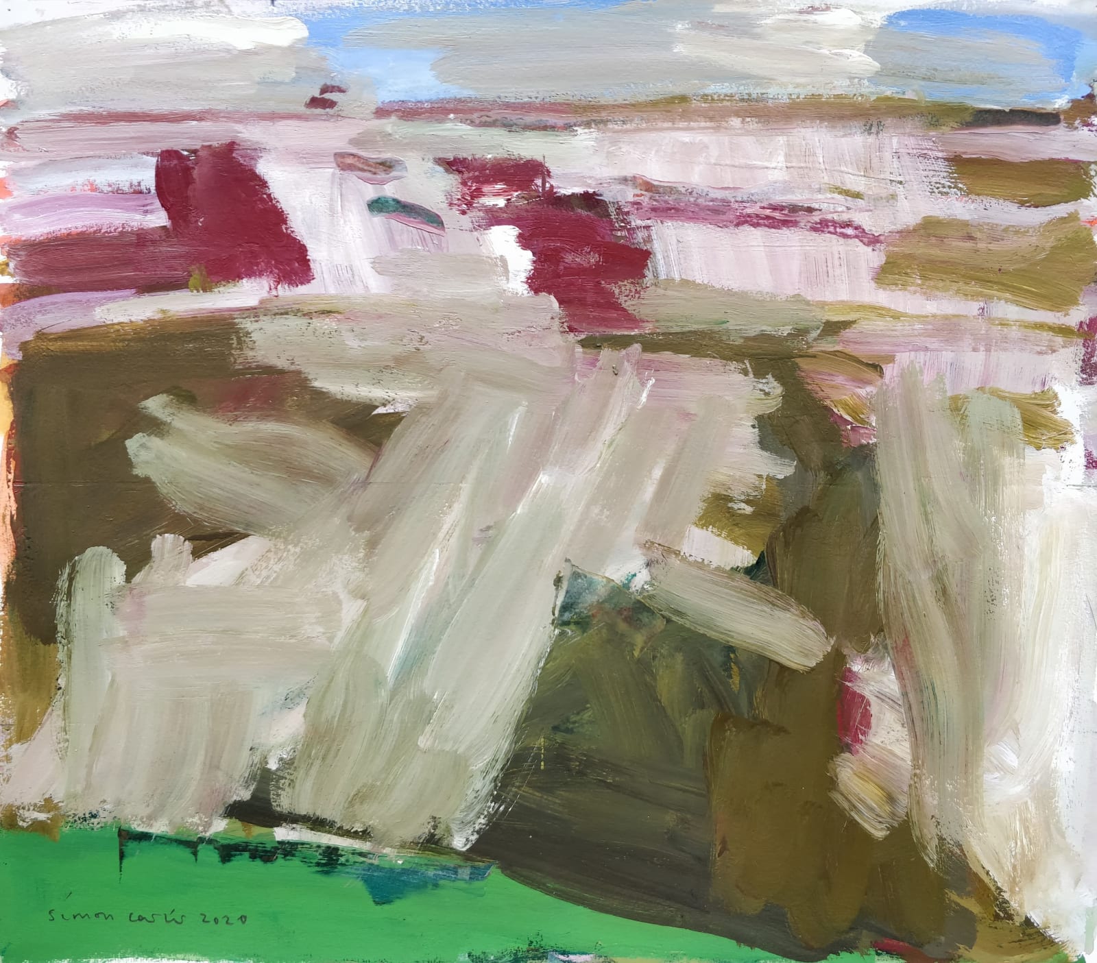 Simon Carter, Study for Pilgrim I, 2020