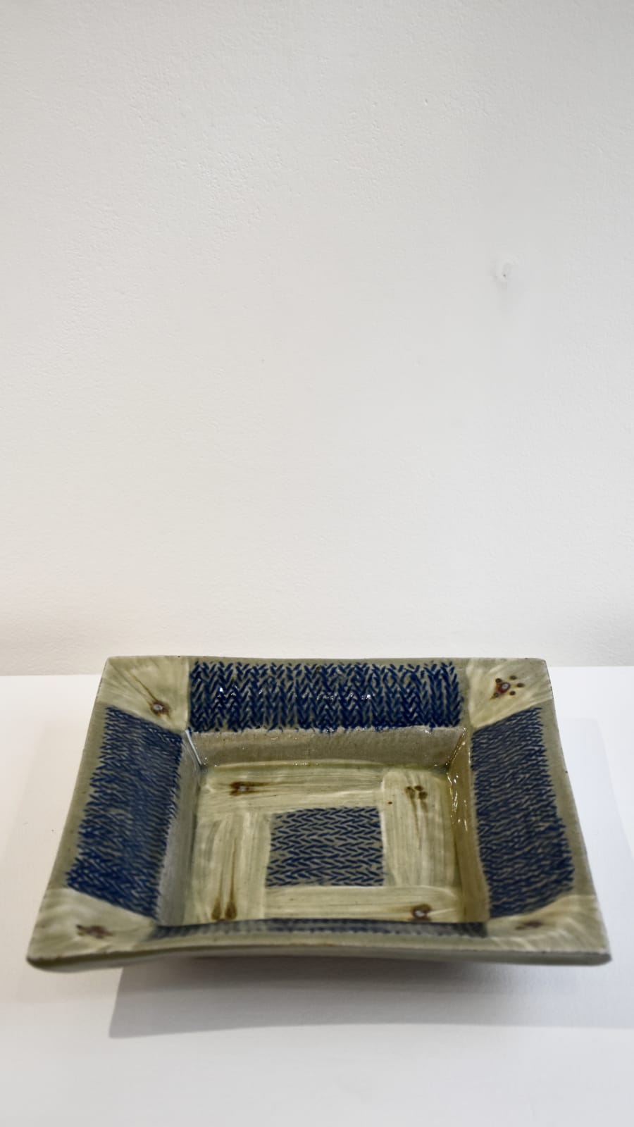 William Plumptre, Square plate with Inlay (11), 2025