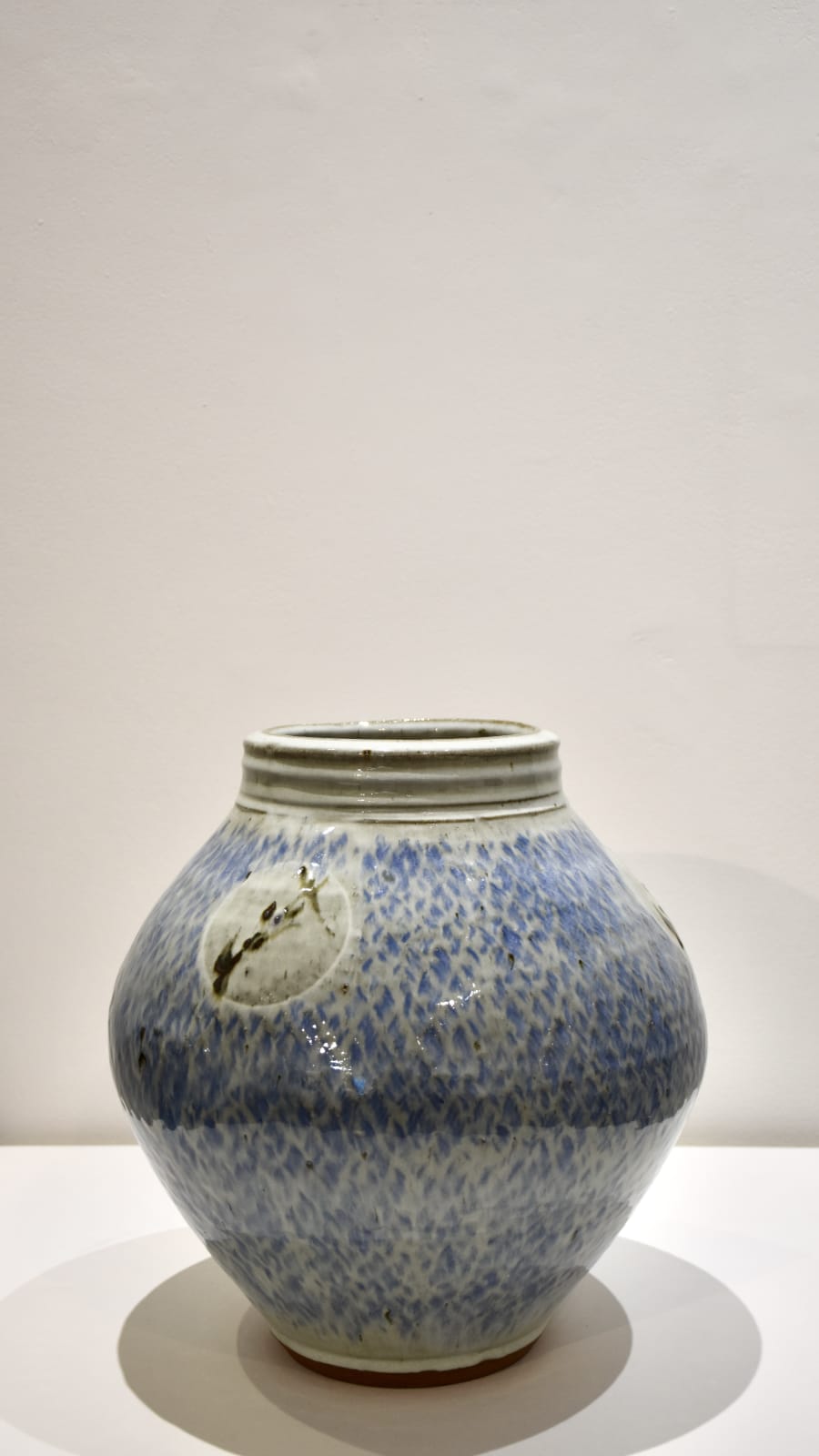 William Plumptre, Thrown Vase Nuke Roundel (23), 2025