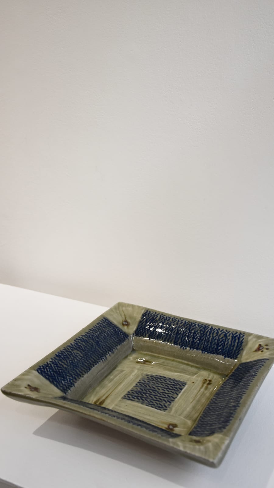 William Plumptre, Square plate with Inlay (11), 2025