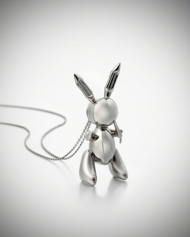 Jeff Koons, Rabbit Pendant Necklace, 2005