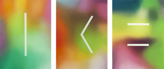 Javier Peláez, Split Triptych, 2019