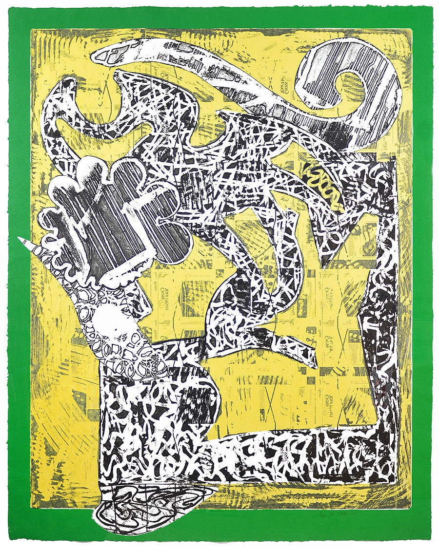 Frank Stella, Green Journal, 1985