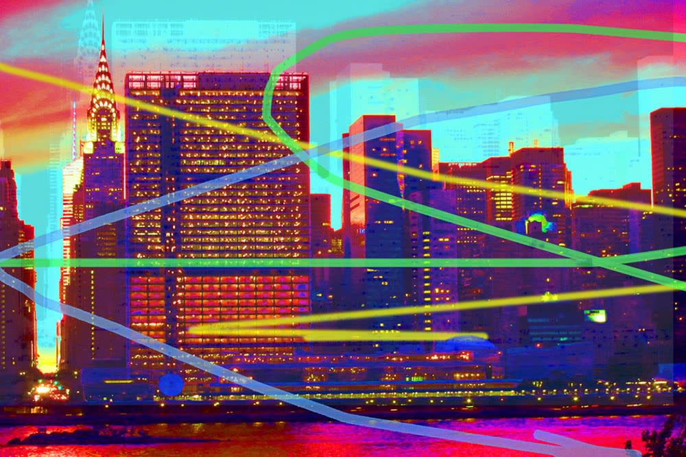 Carlos Rodal, Neon Midtown Manhattan, 2019