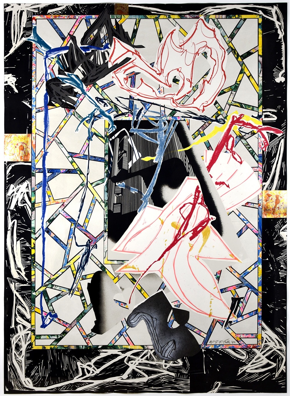 Frank Stella, The Counterpane, 1989