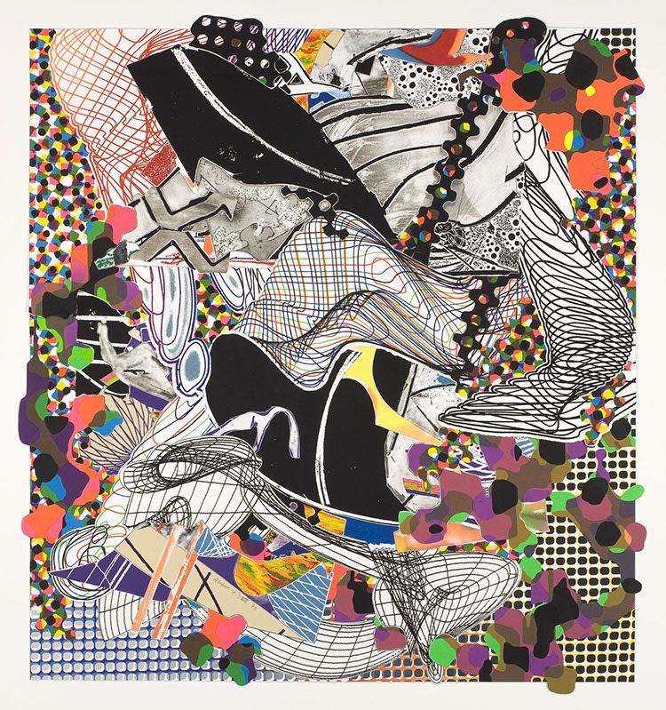 Frank Stella, The Pequod Meets the Jeroboam. Her Story, 1993