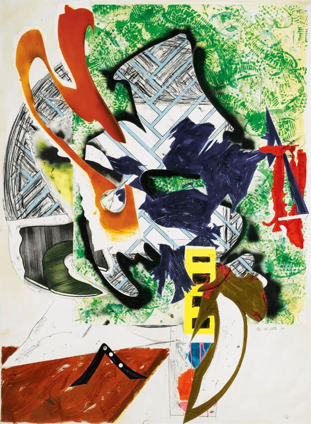 Frank Stella, Ahab’s Leg, 1989