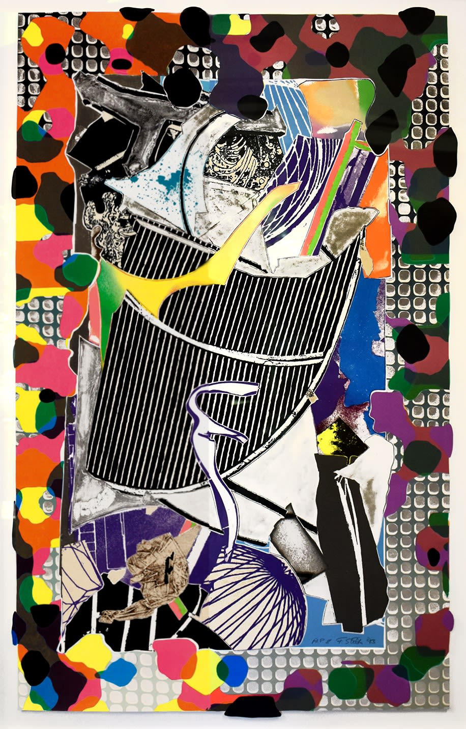 Frank Stella, From Moby Dick Deckle Edges Series, 1993