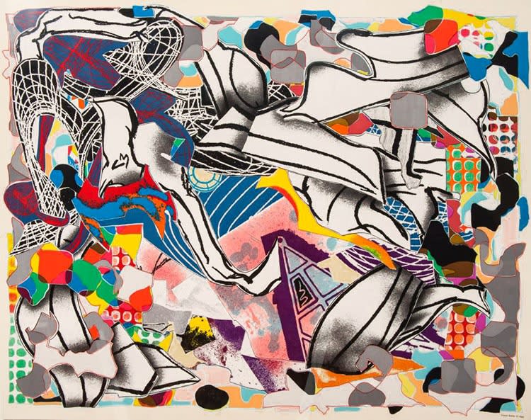 Frank Stella, Ambergris, 1993