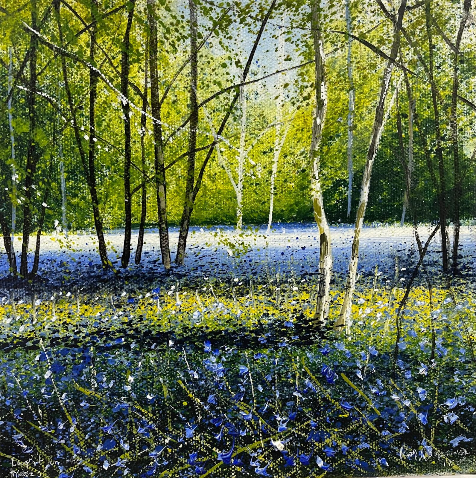 Rory Browne, 'Light on the Trees, Bluebells', 2021
