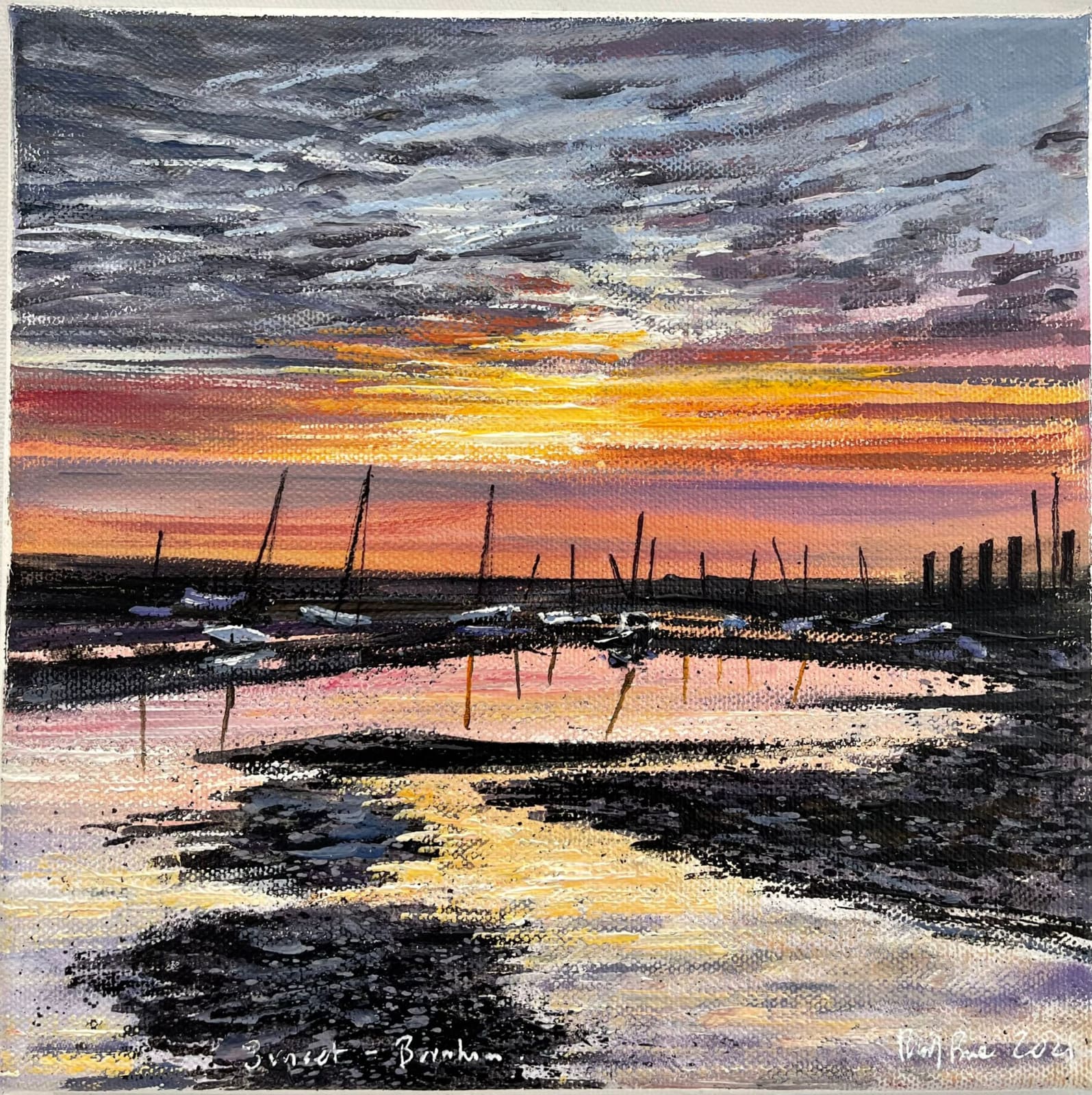 Rory Browne, 'Sunset, Burnham', 2021