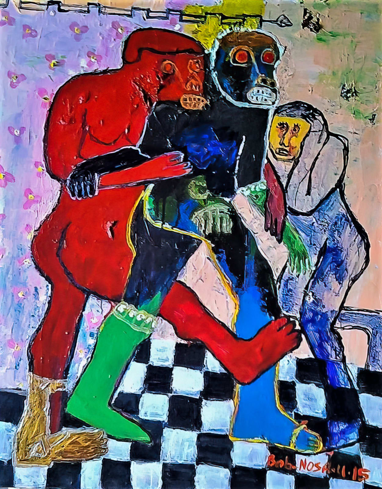 BOB-NOSA, Domestic violence, 2016