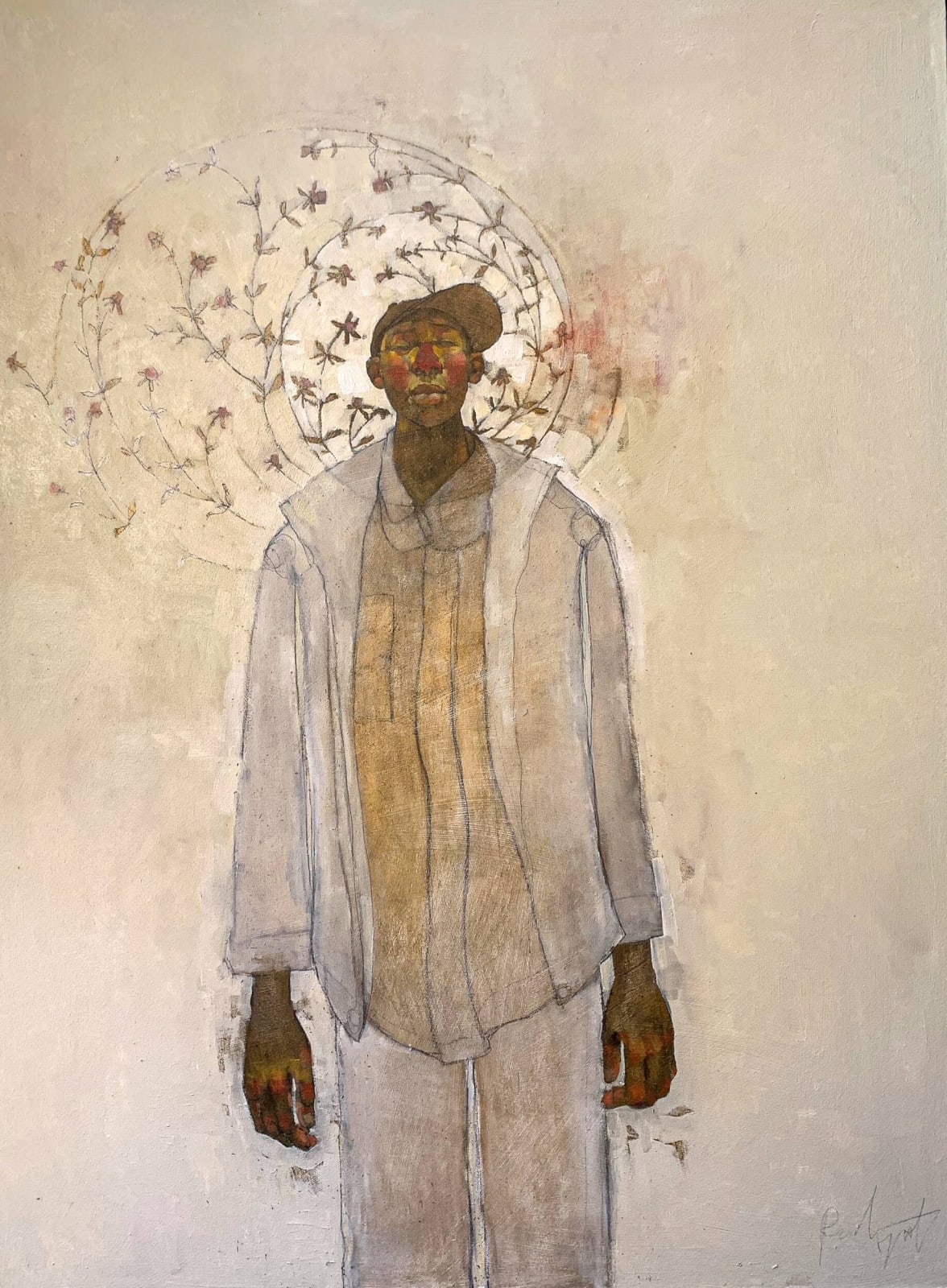 Olivia Mae Pendergast, Boy with Red Clover , 2021