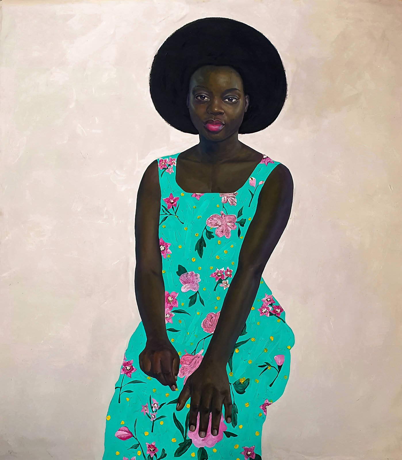Oluwole OMOFEMI, Sitting Lady, 2021