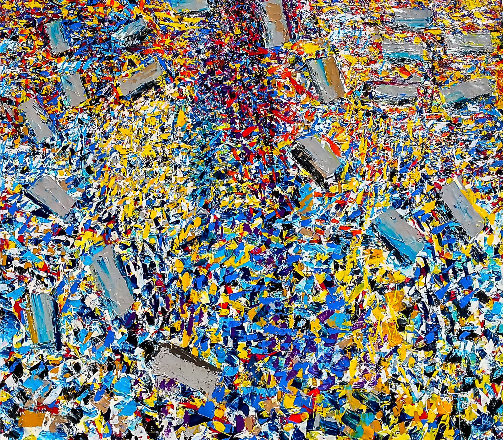 Larry Otoo, Market Square, 2018-2019