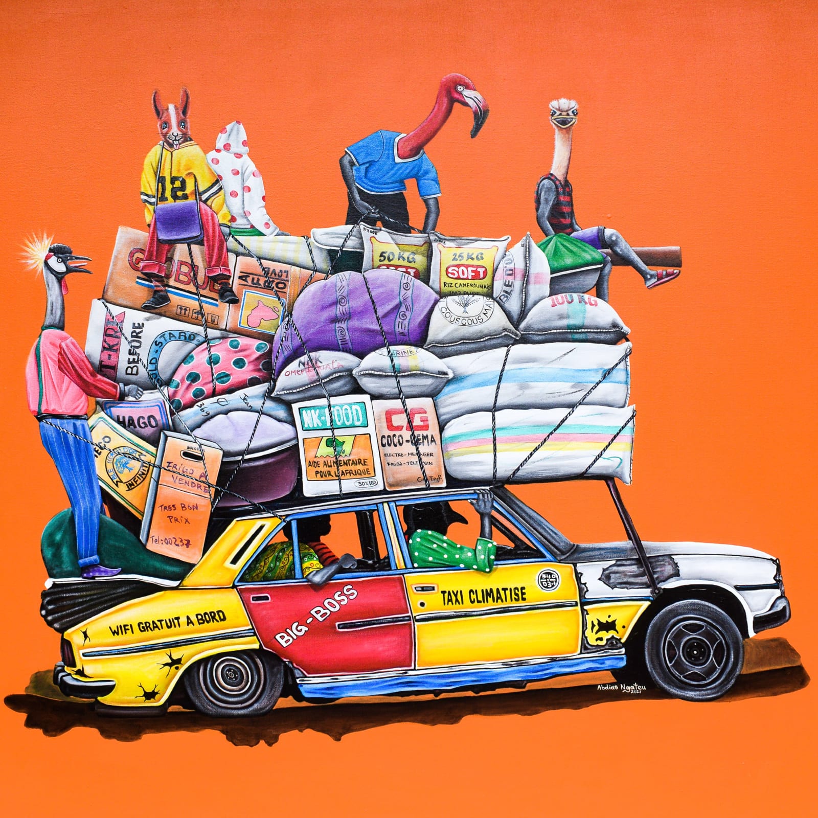 Abdias Ngateu, Taxi climatisé, 2021