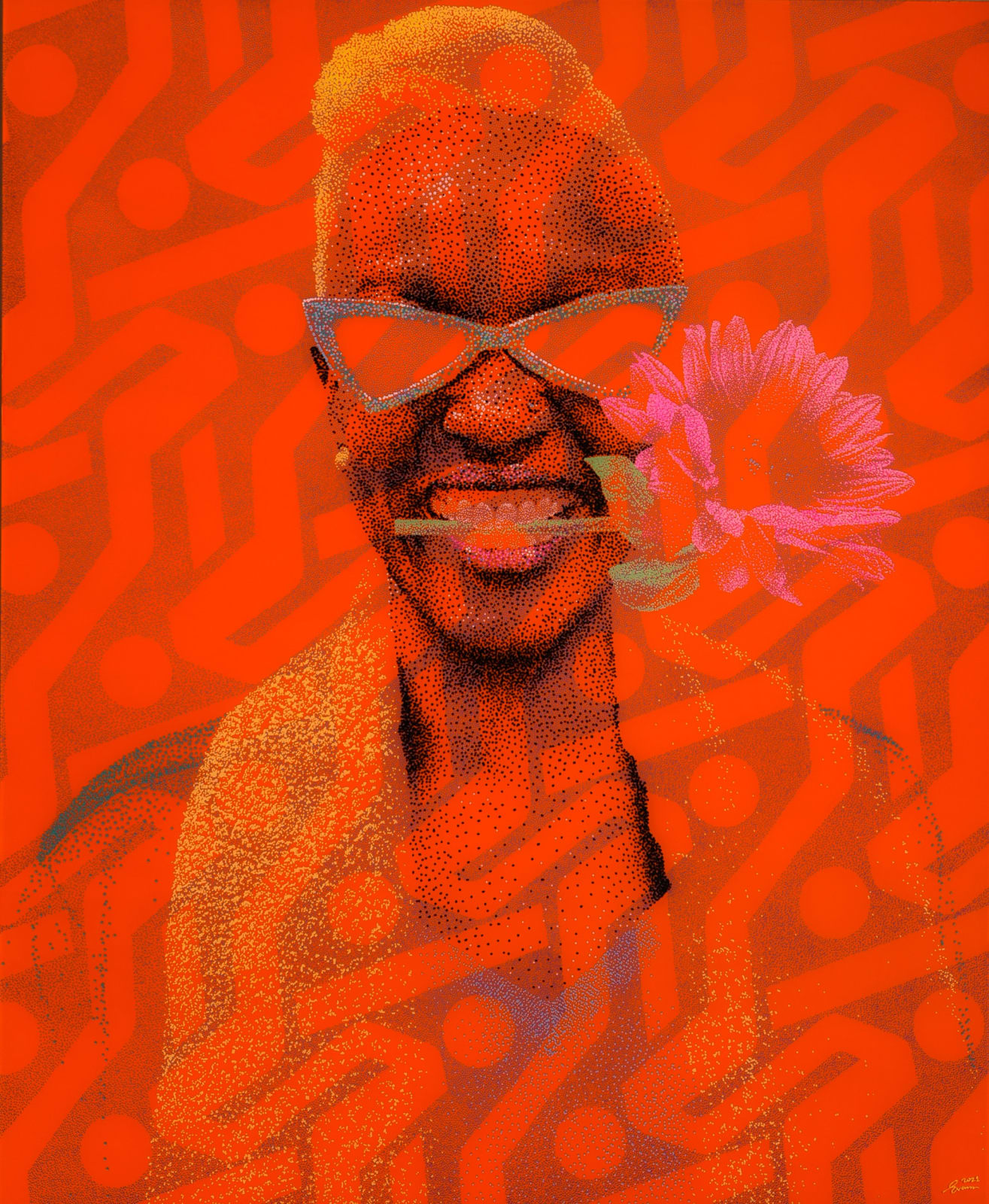 Evans MBUGUA, Time to Bloom the Love, 2021