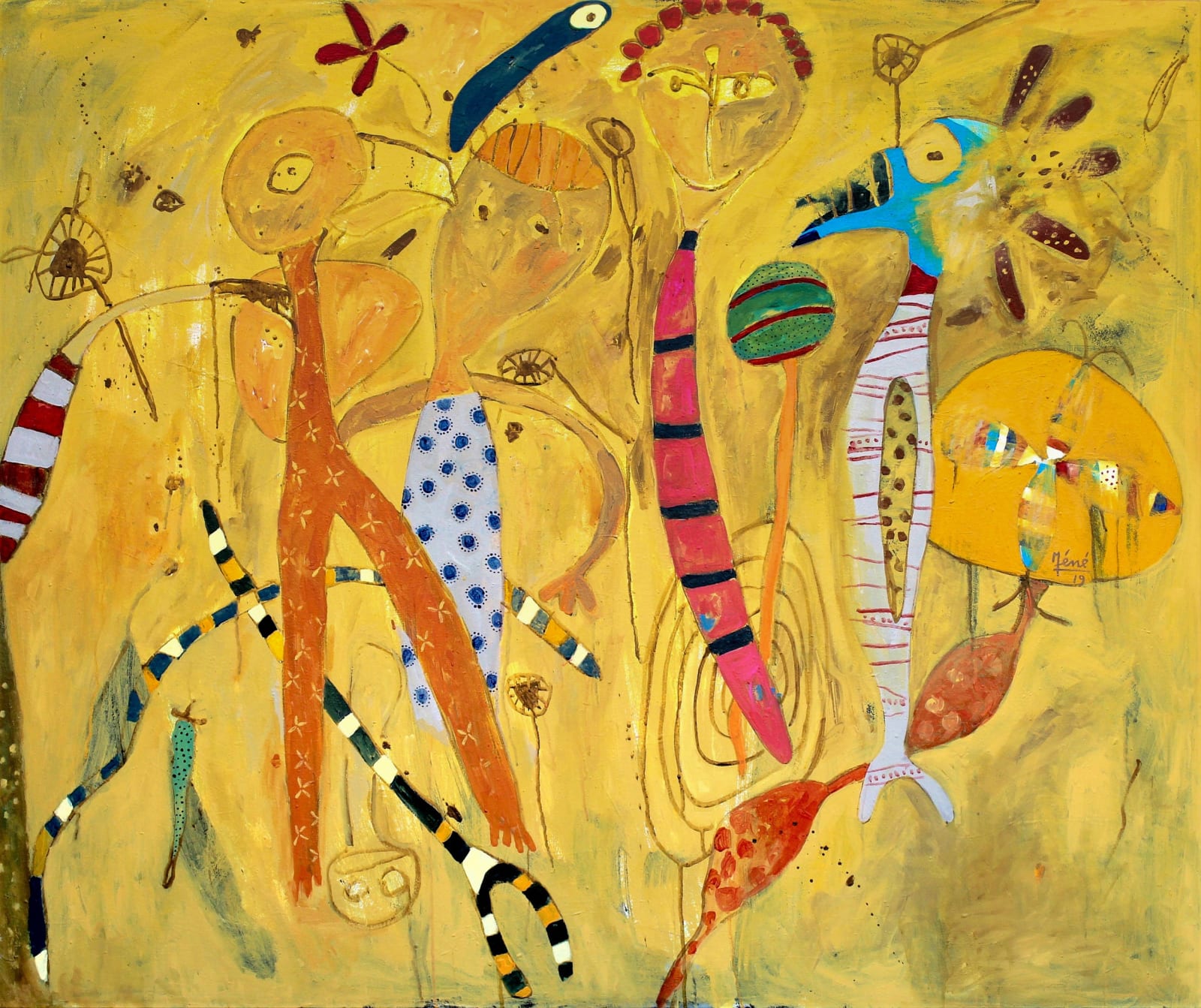 MÉNÉ, It will never dark, 2019