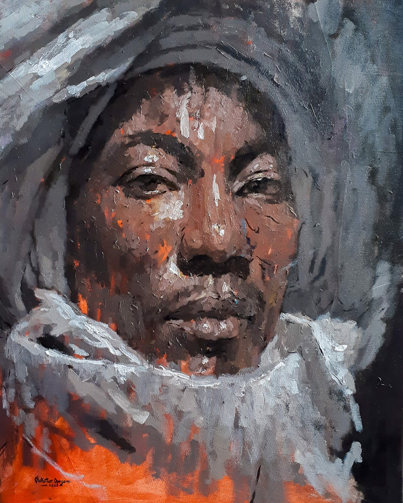 Opeyemi Matthew OLUKOTUN, Thinking, 2022