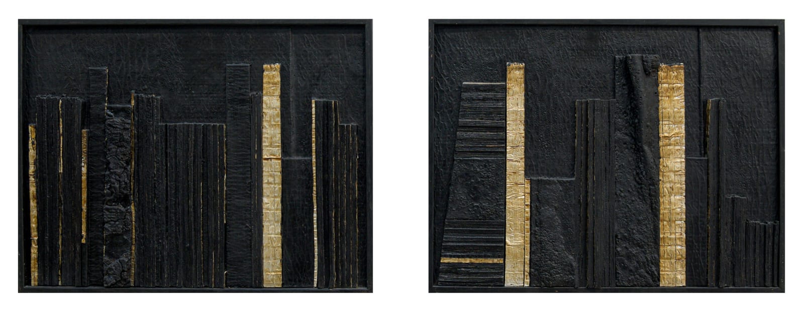 Doff (Appolinaire Guidimbaye), Skyland - Diptych, 2024
