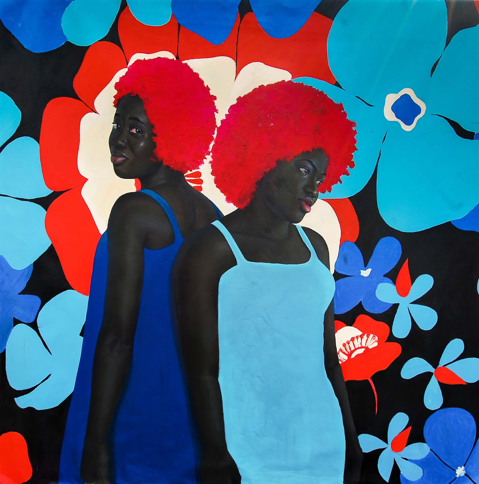 Oluwole OMOFEMI, Sisters II , 2020