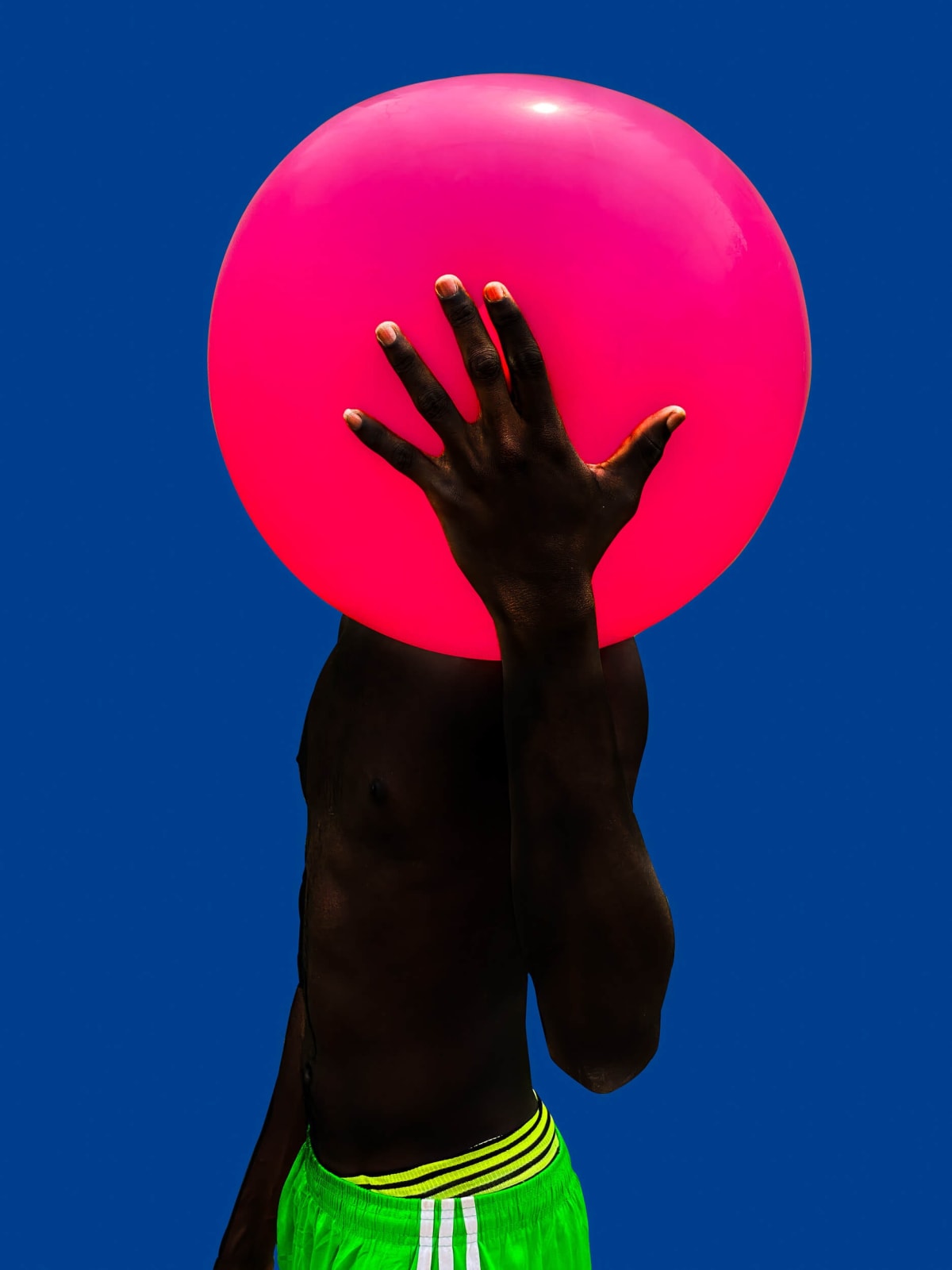 Michael Ebuka , Balloon shield, 2023