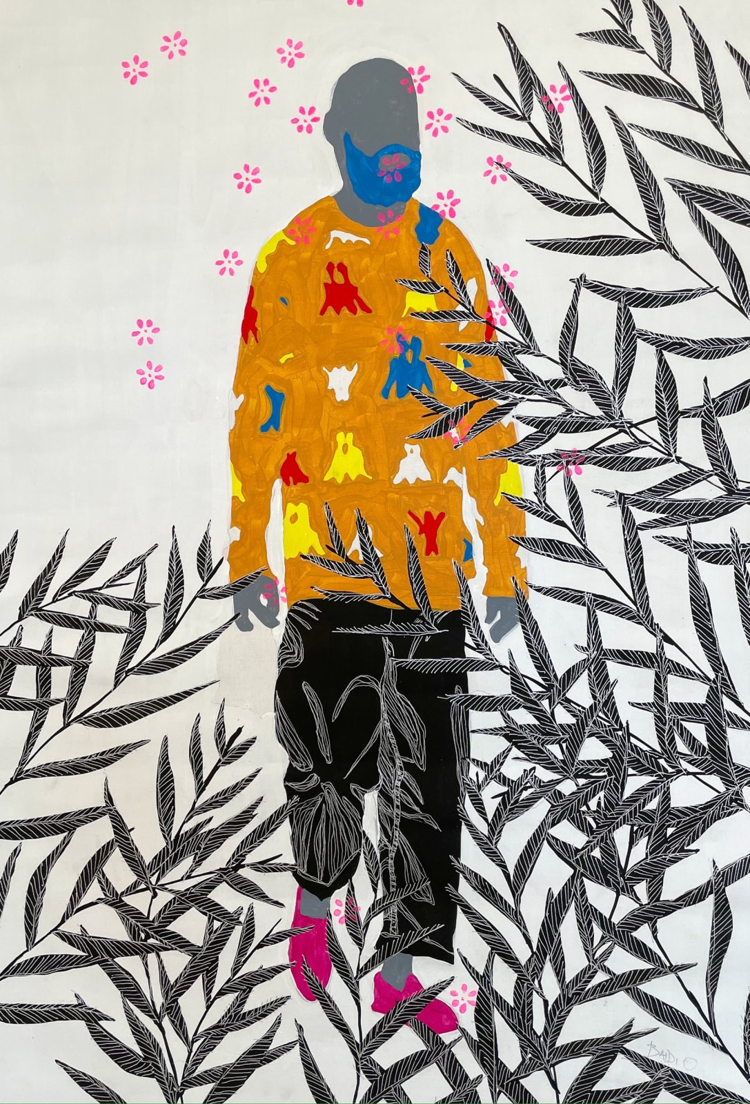 Moustapha Baidi Oumarou, Walk zone rose, 2021