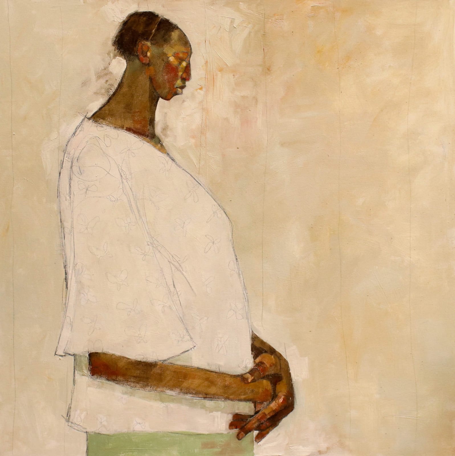 Olivia Mae Pendergast, Gachie Profile on White, 2018