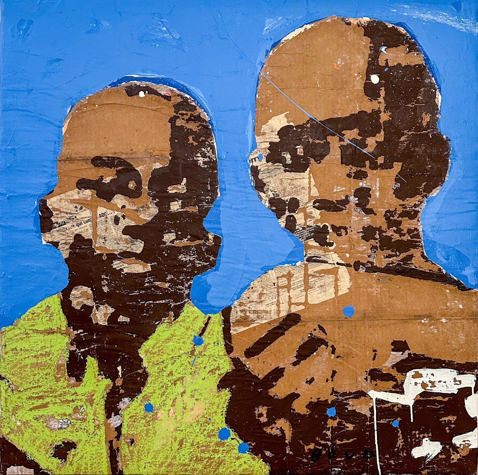 Armand Boua, Portrait 3, 2025