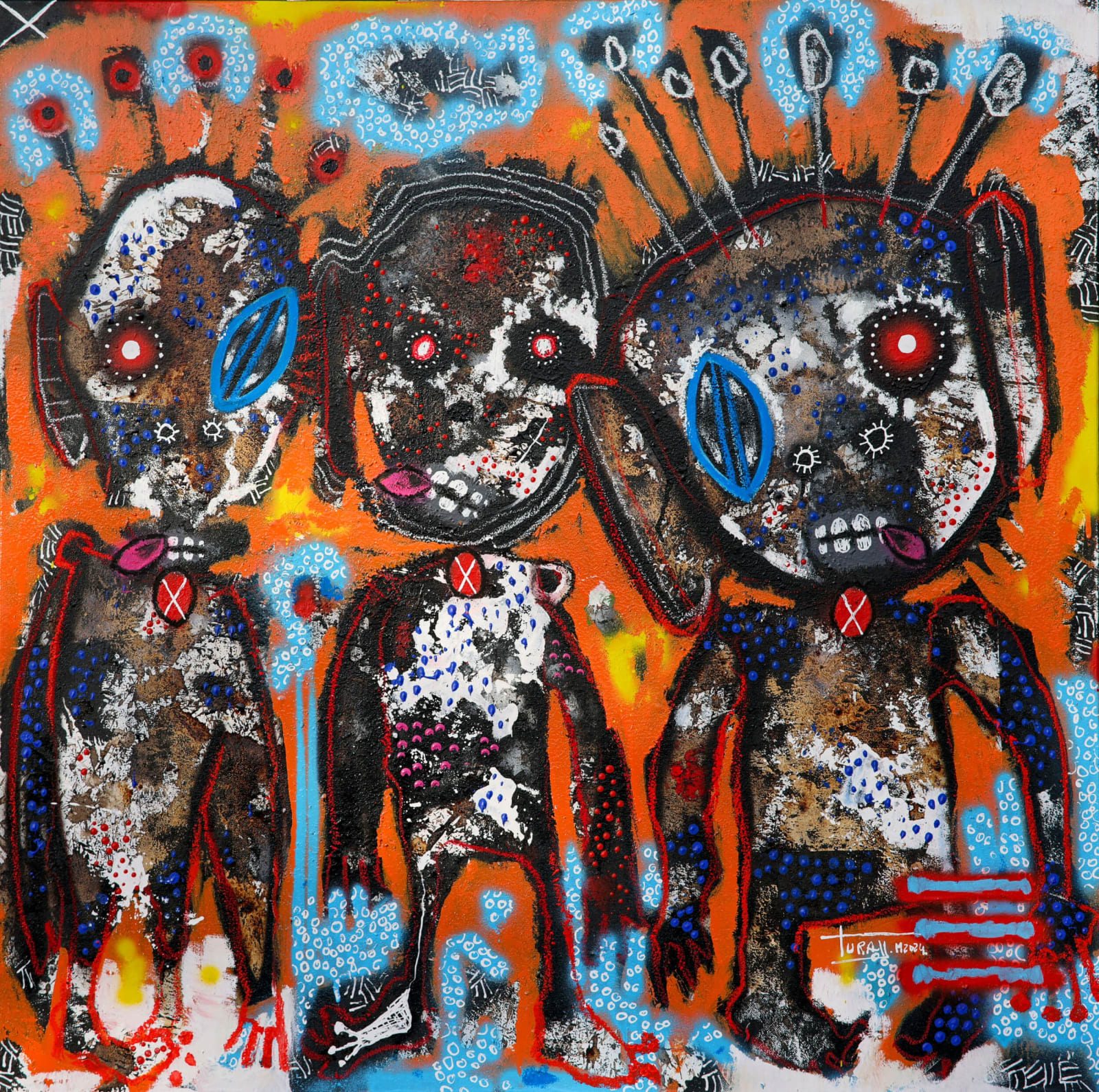 Mederic TURAY, Fragile years, 2024