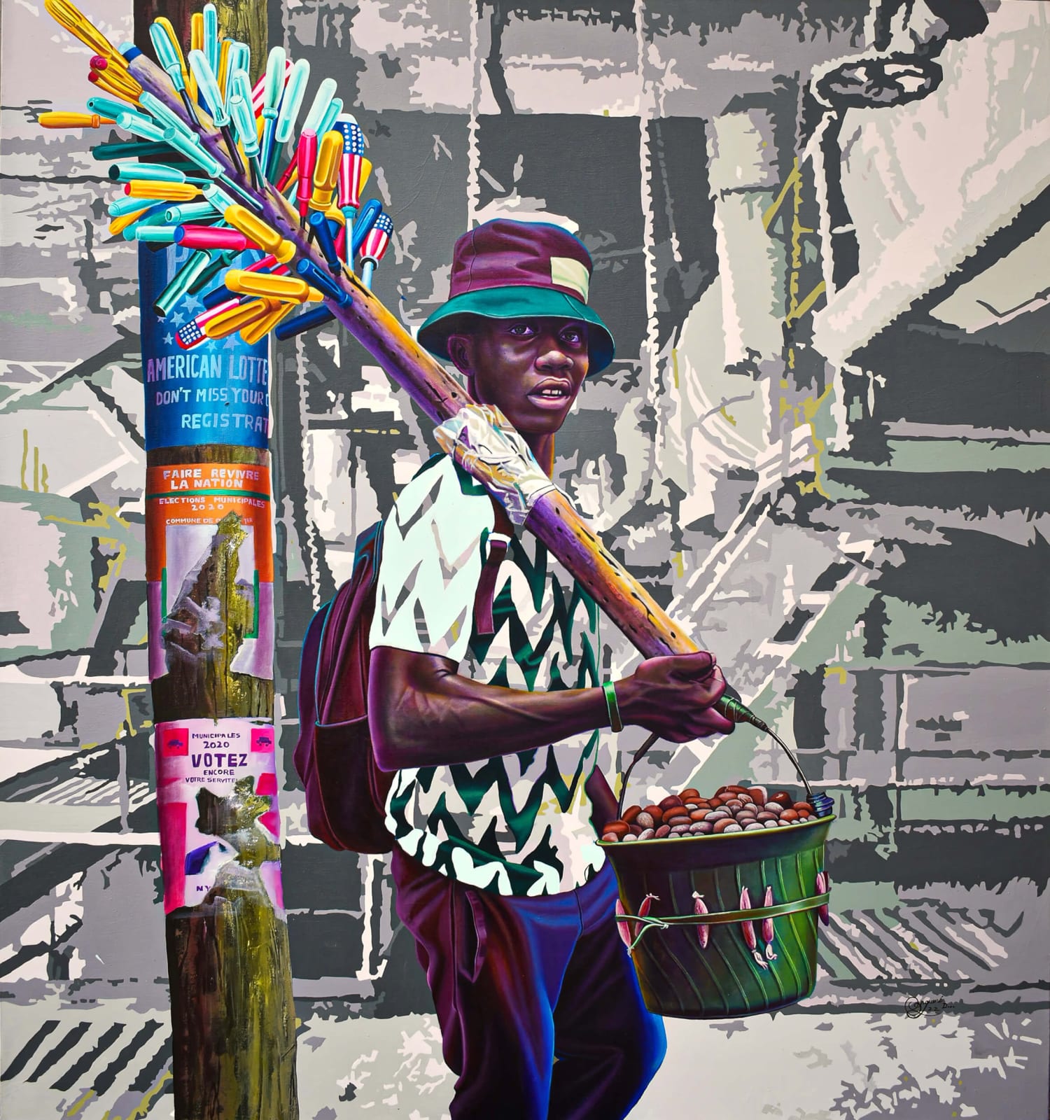 Daniel Onguene, Au nom d'un rêve, 2020