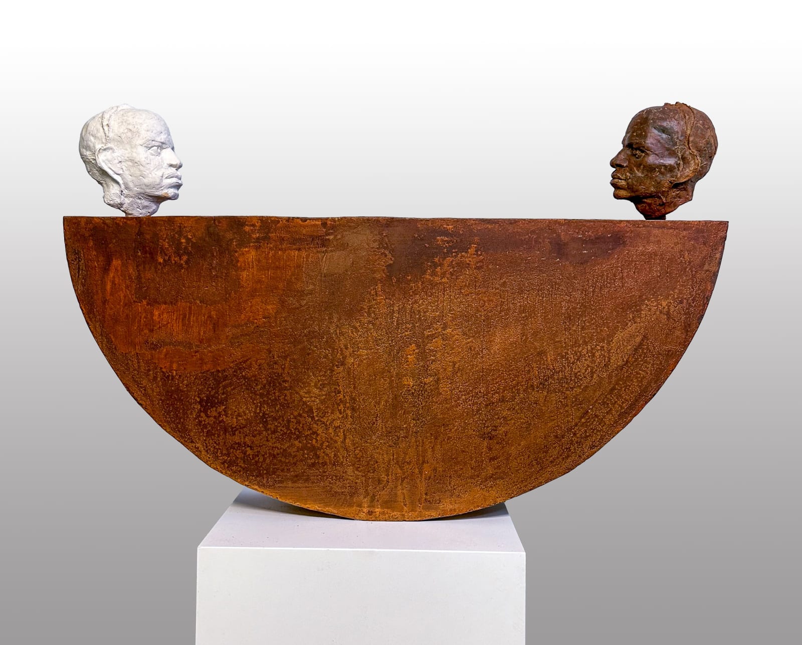 Andrés Montalvan Cuellar - Serie Horizonte - Sin título - 2024 - 64cm H x 98,5cm W x 15,5cm D - Mixed Media