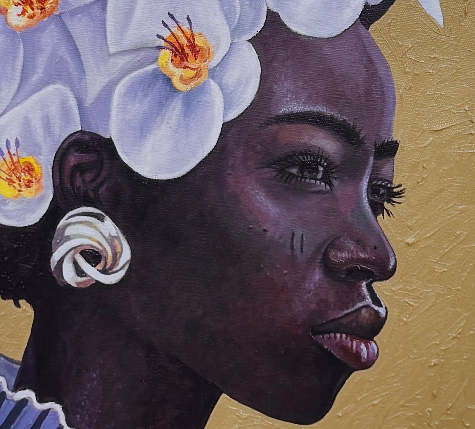 Moses ZIBOR, Me and my Flower VI, 2025