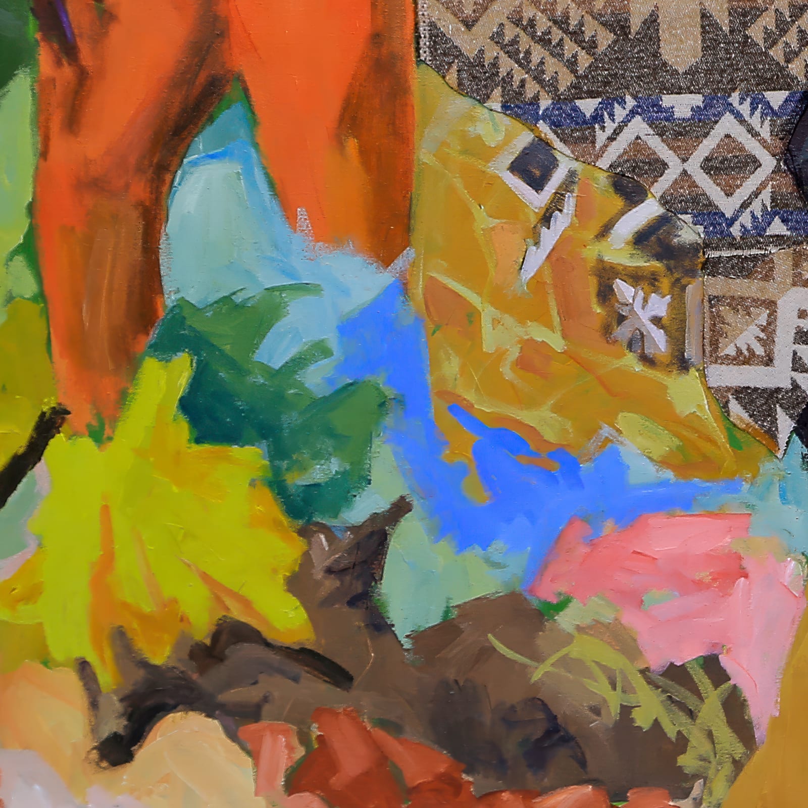 Abel Beyene, The Story of Nature with Us, 2025