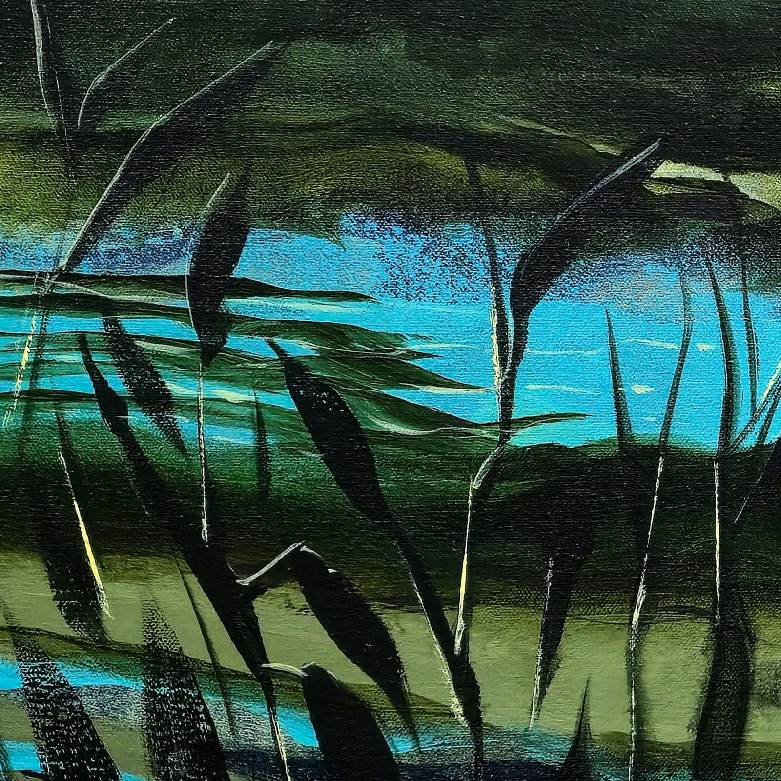 Miska MOHMMED, Through the Reedgrass, 2025
