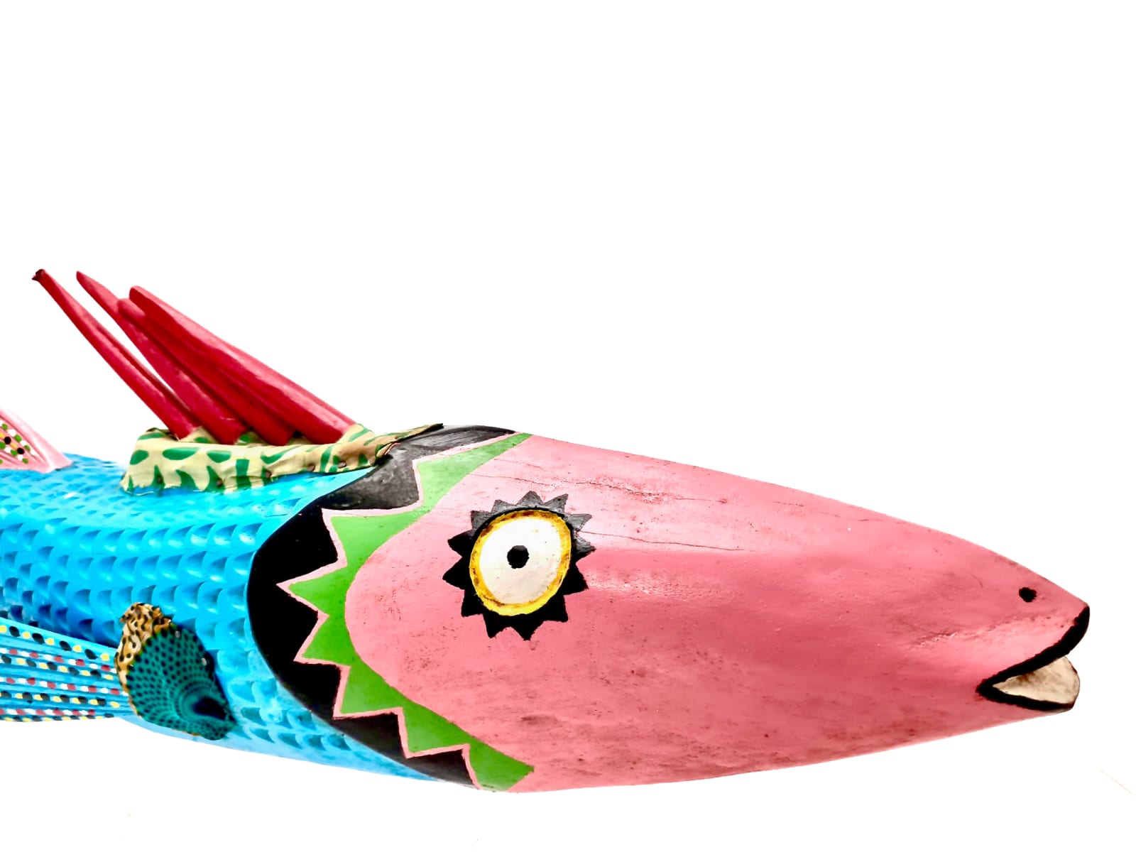 Bozo/Bambara Tribe, Blue Fish Puppet, 2025