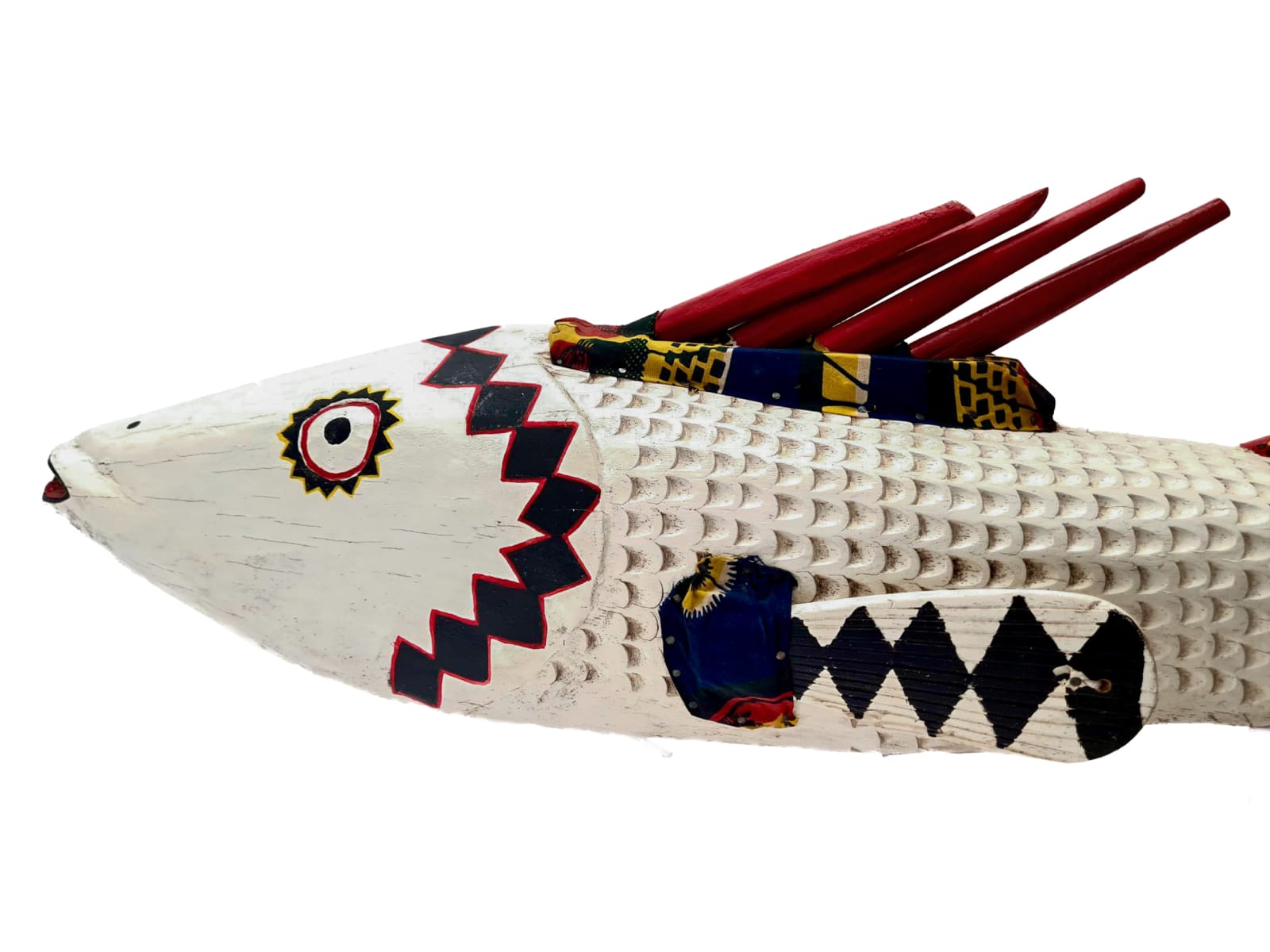 Bozo/Bambara Tribe, White Fish Puppet, 2025